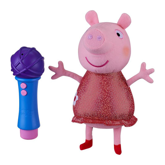 Peppa Pig Sing With Me Peppa Interactive Plush in its packaging