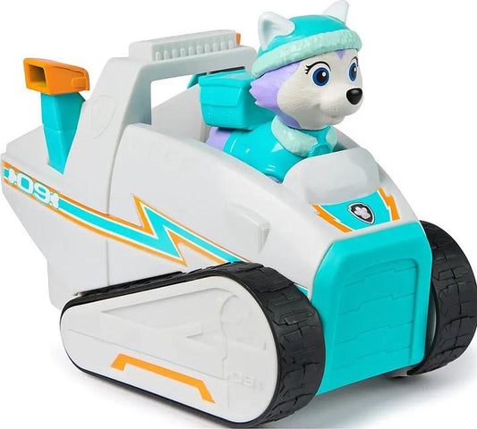PAW Patrol Everest Snowmobile Rescue Vehicle with Figure – box and contents