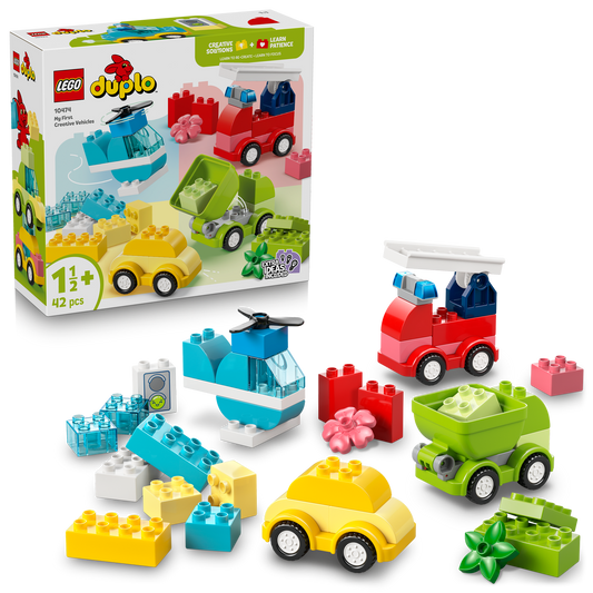 lego duplo creative vehicles and packaging