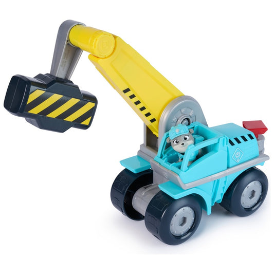 PAW Patrol Rubble & Crew Motor's Mega Hammer Vehicle – box and contents