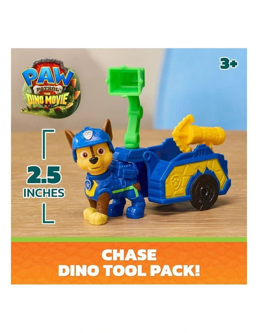 PAW Patrol The Dino Movie Dino Tool Pack Assorted – close-up of the toy