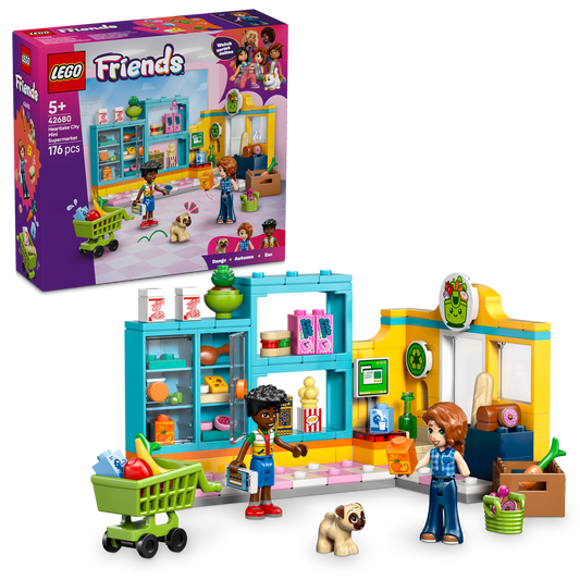 lego friends heartlake city convenience store with box