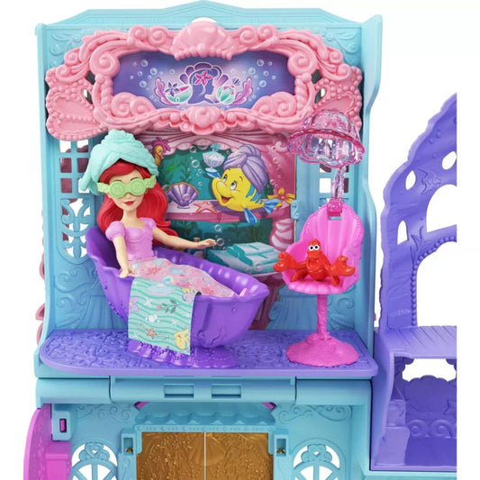 Disney Princess Ariel Sea Spa Salon Small Doll Playset with Friend Furniture and Accessories (Copy)