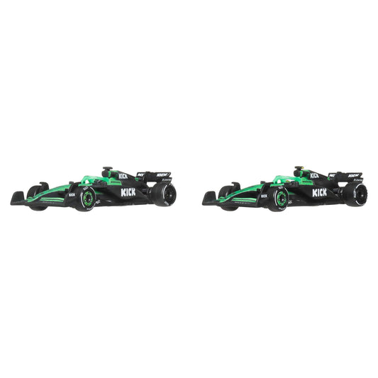 Hot Wheels Premium Kick Sauber Formula One Team 2-Pack – product view