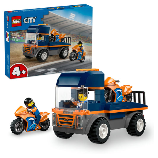 motorcycle transport set with packaging