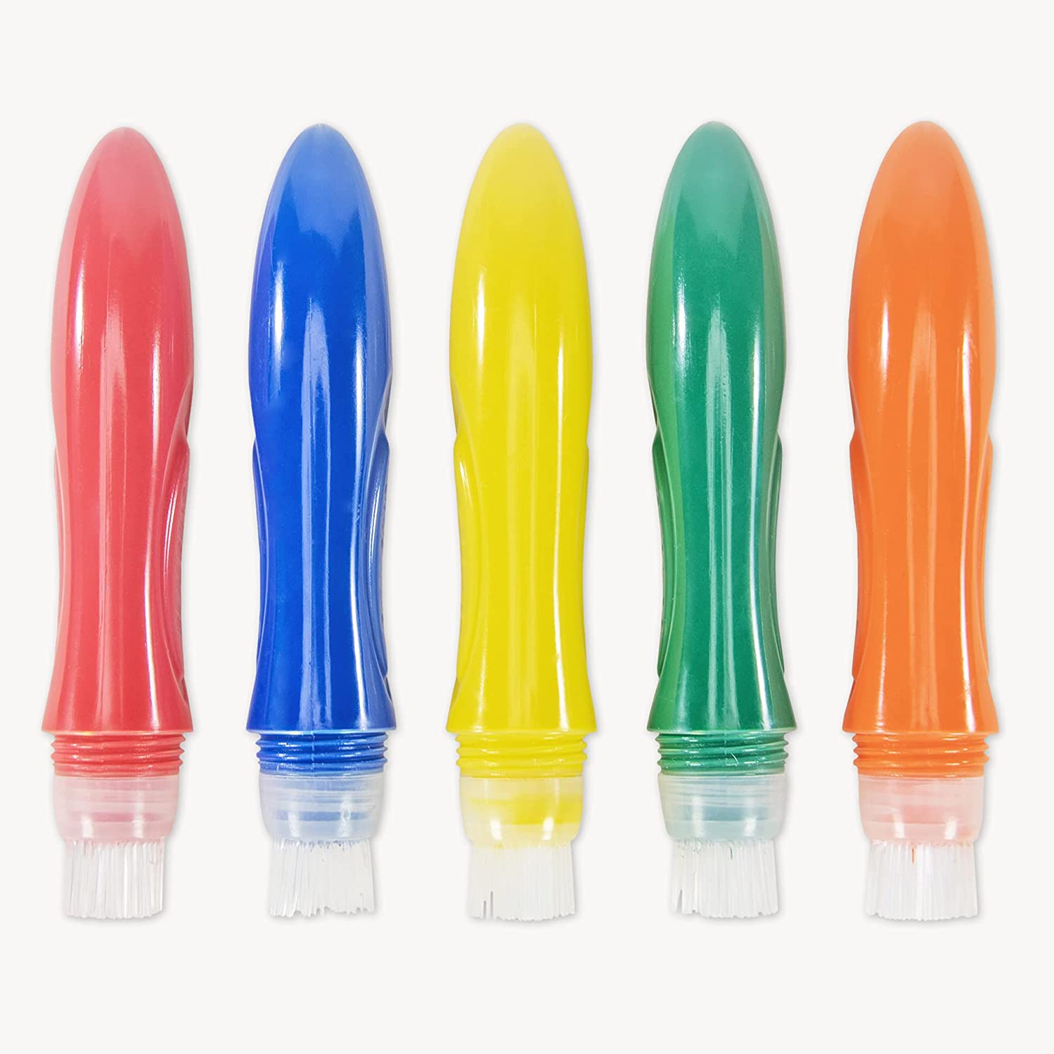 Galt Toys, Squeeze 'n Brush - Five Classic Colours, Brush Tipped Paint Pens, Ages 3 Years Plus (Pack of 2 Galt Toys, Squeeze 'n Brush - Five Classic Colours, Brush Tipped Paint Pens, Ages 3 Years Plus (Pack of 2