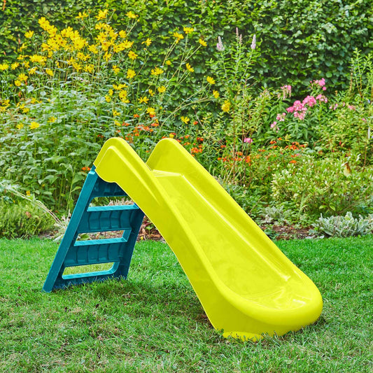 Palplay folding slide lemongrass for outdoor play