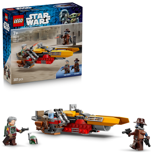 lego star wars cobb vanths speeder with box