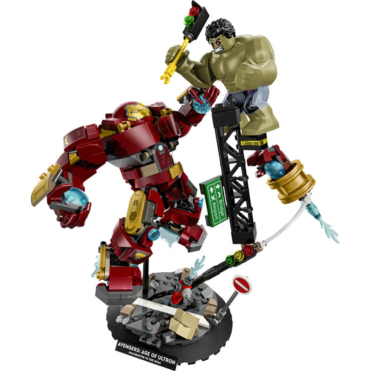 LEGO Marvel 76343 Epic Battle: Hulkbuster vs. The Hulk – built model