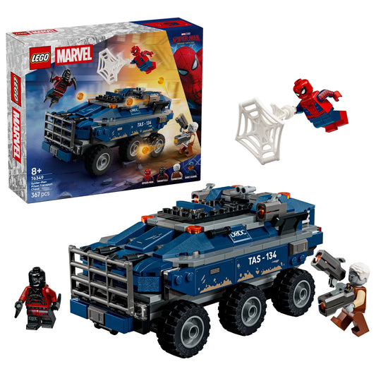 LEGO Marvel 76349 Spider-Man Prison Transport Chase – box