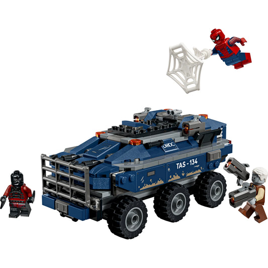 LEGO Marvel 76349 Spider-Man Prison Transport Chase – built model