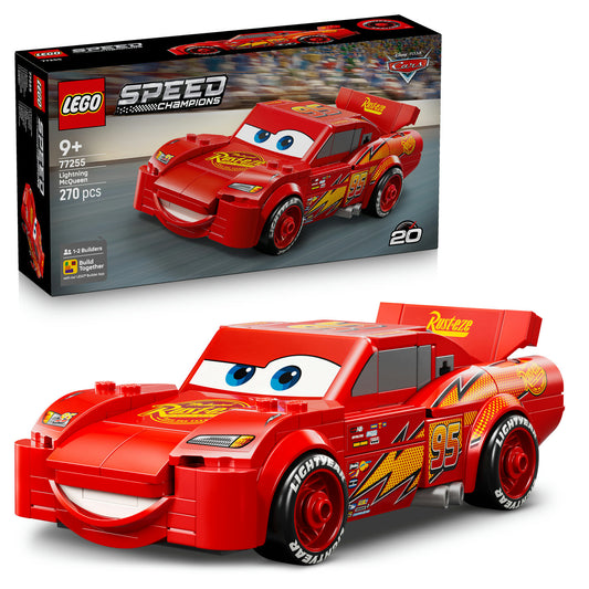 lego lightning mcqueen with box