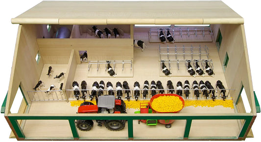 Kids Globe Cattle Shed With Milking Parlour