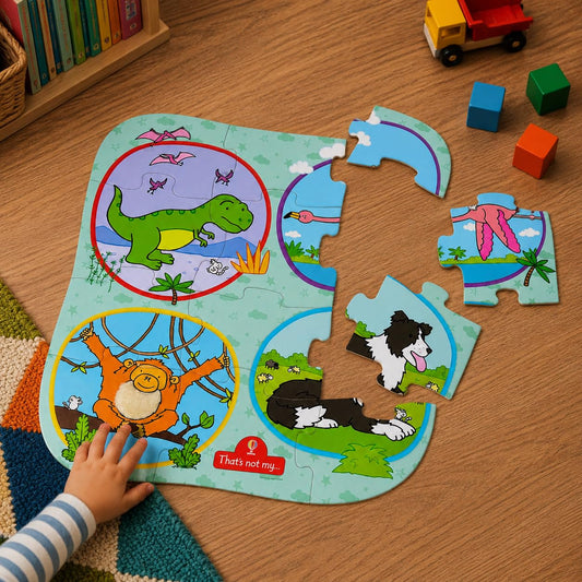 That's Not My My First Floor Puzzle Animals 12 Pieces – product view