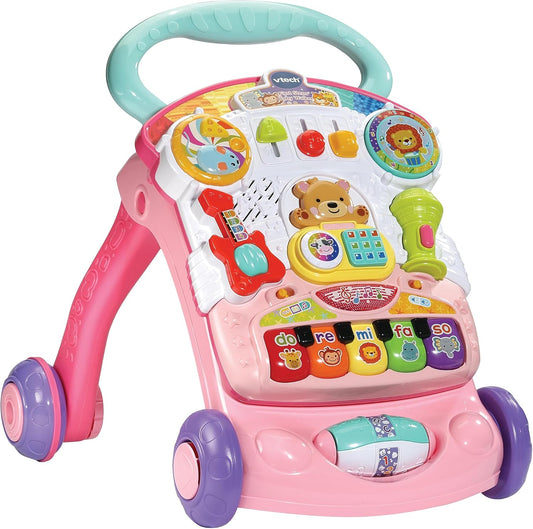 VTech Baby First Steps Baby Walker Pink