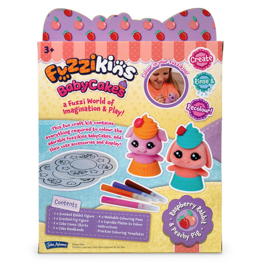 Fuzzikins Baby Cakes Peach Melba Cakes Colouring Set – product view