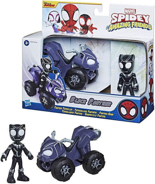 F1459 Spidey & His Amazing Friends Vehicle and Figure Assorted