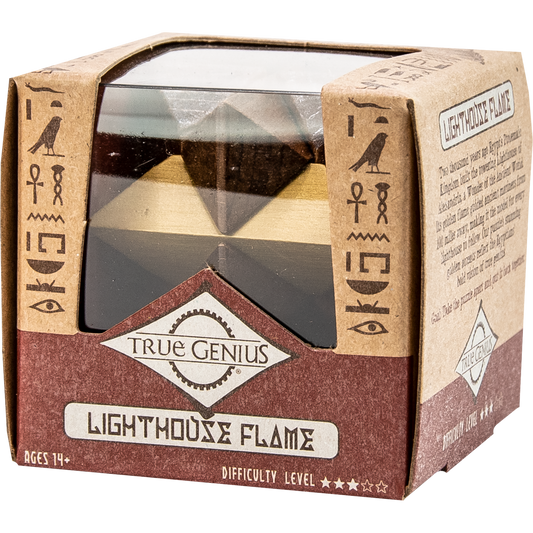 Project Genius True Genius Lighthouse Flame Brain Teaser Puzzle – product view