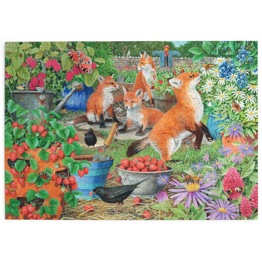 House of Puzzles Foxy Ladies 1000 Piece Jigsaw Puzzle image 2