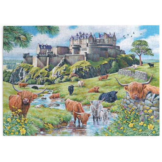 House of Puzzles Stirling Castle 1000 Piece Jigsaw Puzzle image 2
