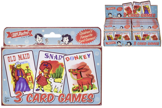 Playing Cards In Display Box "Retro"