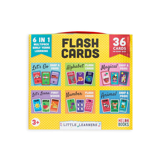 Flash Cards Box Set 6 in 1