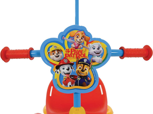 Fun and safe Paw Patrol First Ride On Trike with wide, puncture-proof EVA tires for a smooth ride.