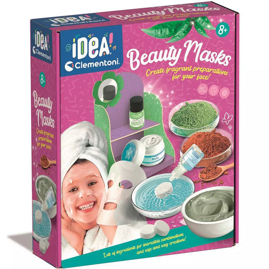 Clementoni Beauty Mask Creation Science Kit picture of the box