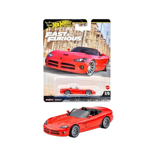 Hot Wheels Premium Fast & Furious - Dodge Viper SRT10 featuring premium execution and stylish design.