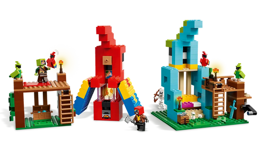 LEGO MINECRAFT 21282 The Parrot Houses