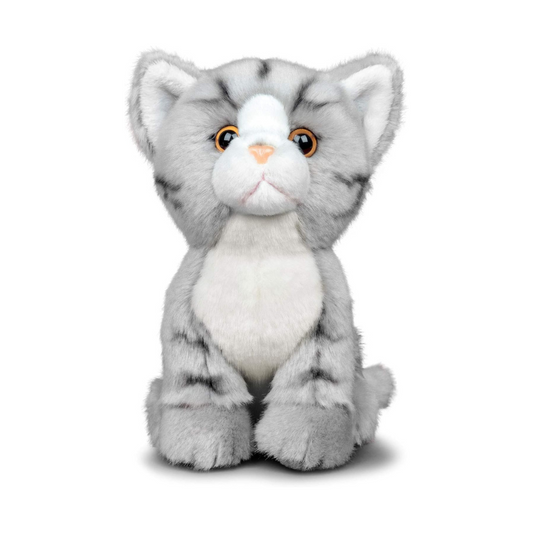 Animigos World Of Nature Grey Tabby Cat