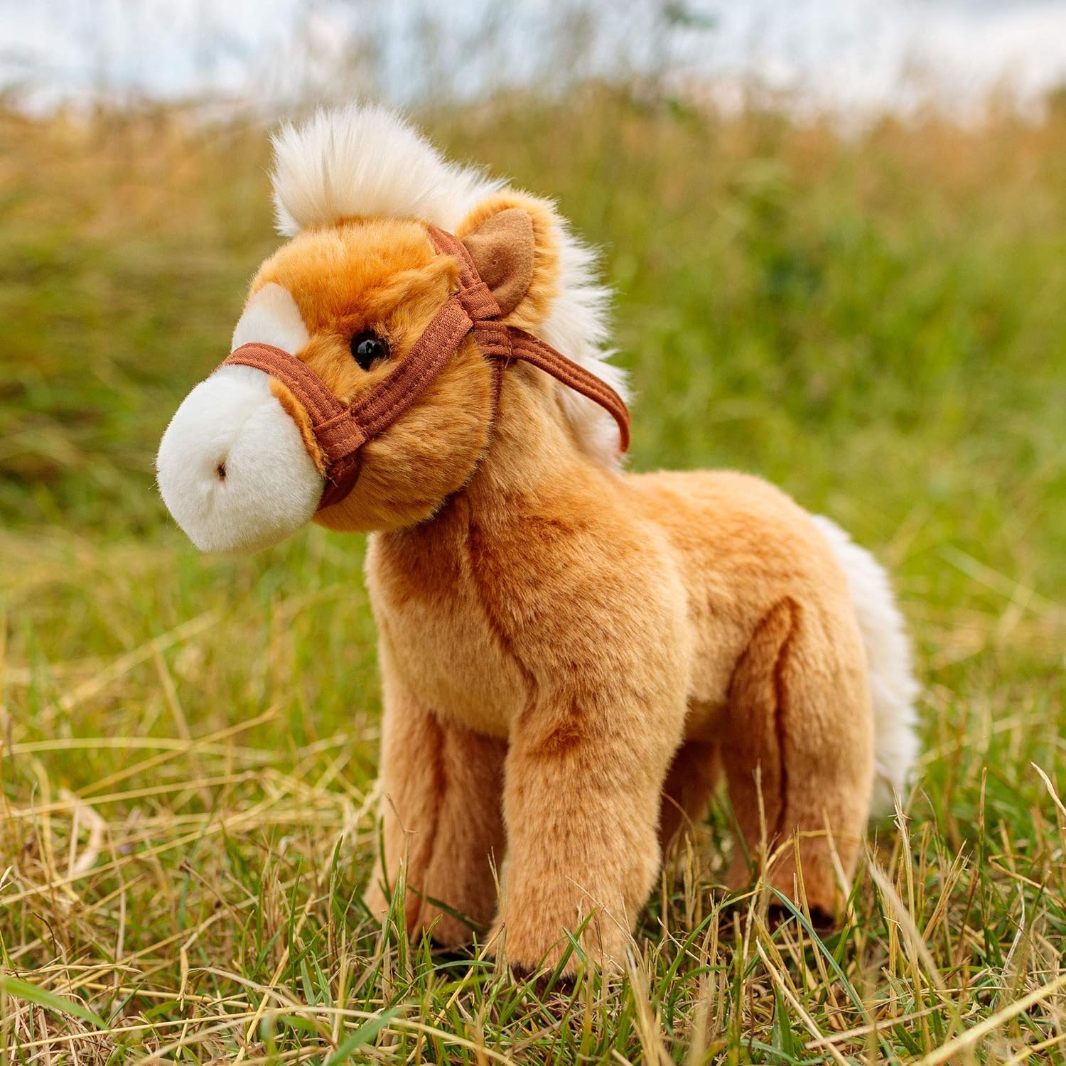 Animigos Coniglio Europeo In Peluche Ecologico 21 Cm - Morbido E Realistico Con Libretto Educativo, Realizzato Con Materiali Riciclati - 6