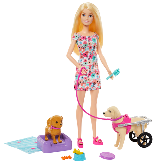 Barbie Doll Walk And Wheel