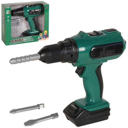 Battery Operated Power Tool Drill fix anything with your new playset