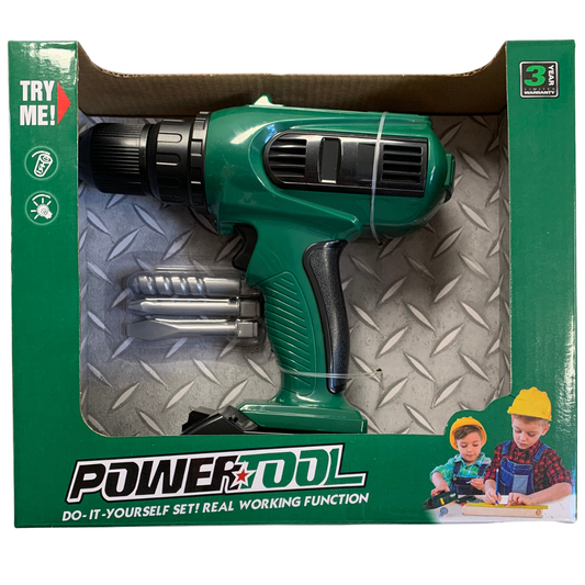 Battery Operated Power Tool Drill picture in the box