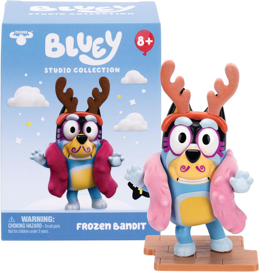 Bluey Frozen Bandit Studio Collector Figure picture on the white background