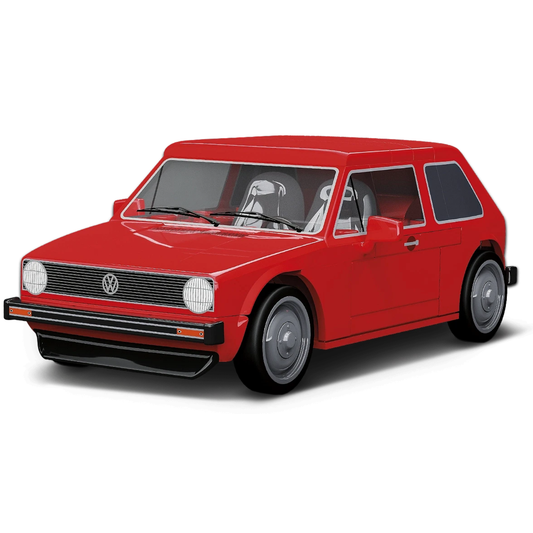 COBI Volkswagen Golf 1974 front vire picture on the white backgound
