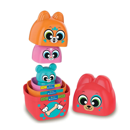 Clementoni Animal Matryoshka motor skils and hand+eyes coordination toy