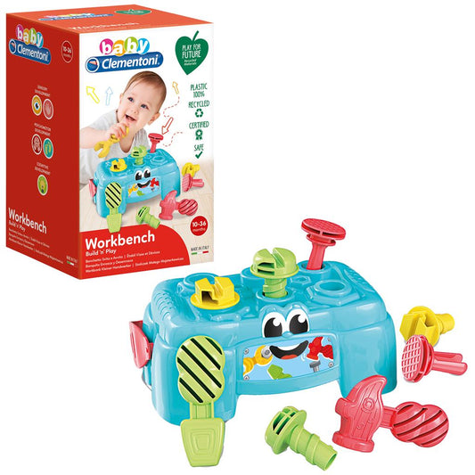 Clementoni Baby Workbench Toy perfect for kids over 10 month