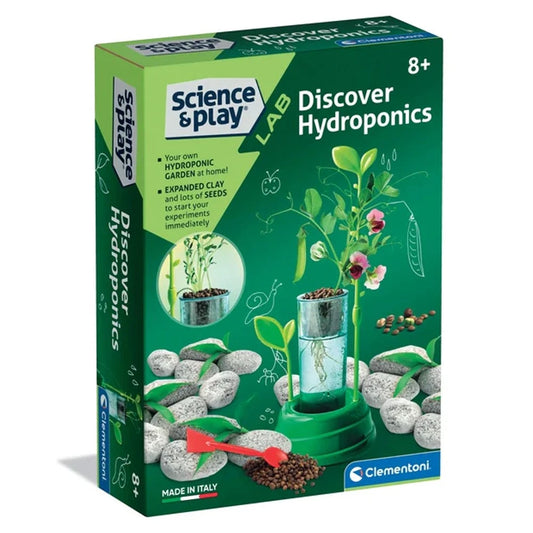 Clementoni Science & Play Lab Discover Hydroponics comes in the box