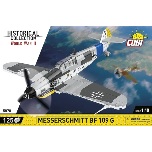 COBI Messerschmitt Bf 109 G construction set of 125 building blocks