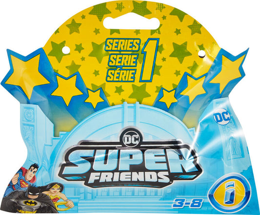 DC Super Friends Imaginext Series 1 Blind Bag Mini Figure comes in a blind box