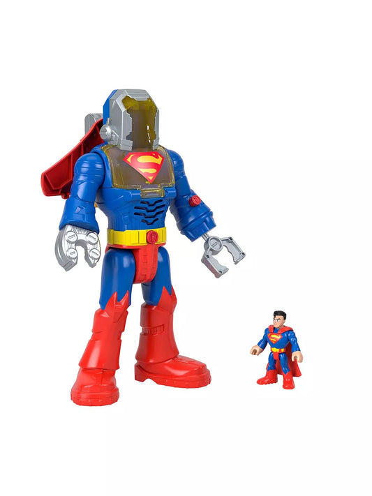 DC Super Friends Superman Insider with projectile accessories for imaginative play.