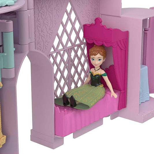 Disney Frozen Storytime Stackers Playset Anna's Castle, a stackable dollhouse with fun features.