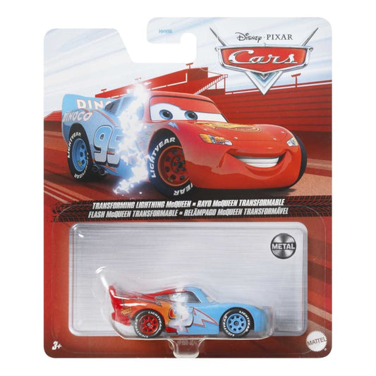 Disney Pixar Cars Transforming Lightning McQueen picture in the box