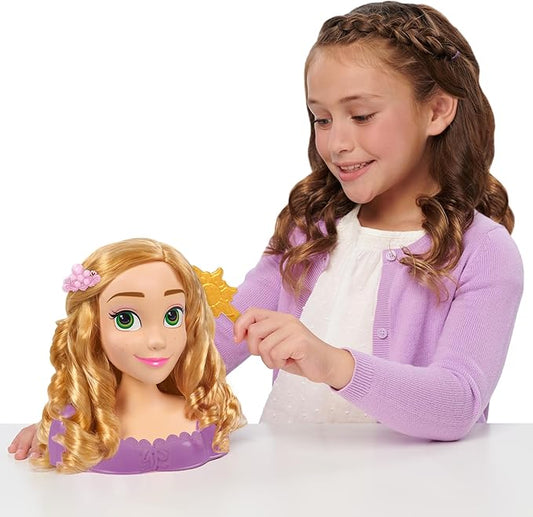 Disney Princess Rapunzel 20 cm Hairdressing Head Toy life style picture