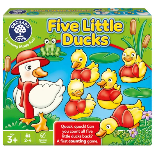 Orchard Toys Five Little Ducks Counting Game for Kids picture of the box