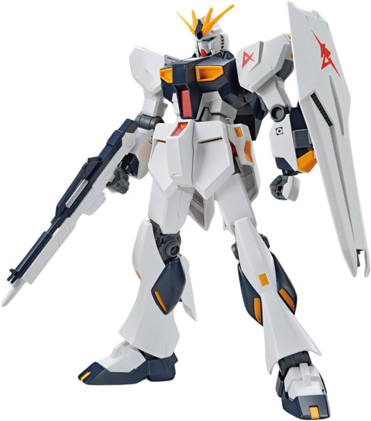 Bandai Entry Grade Nu Gundam 1/144 Model Kit picture on the white background