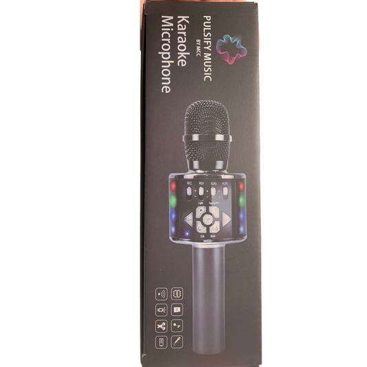 Handheld Karaoke Microphone with Bluetooth picture of the box