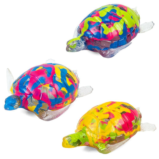 Inkerz Sea Turtle Paint Sensory Toy available in a 3 vibrant colors